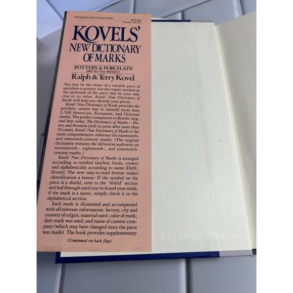 Set Of 3 Pottery, Porcelain, Ceramic & Pottery Mark Identification Books Preown - Picture 7 of 11